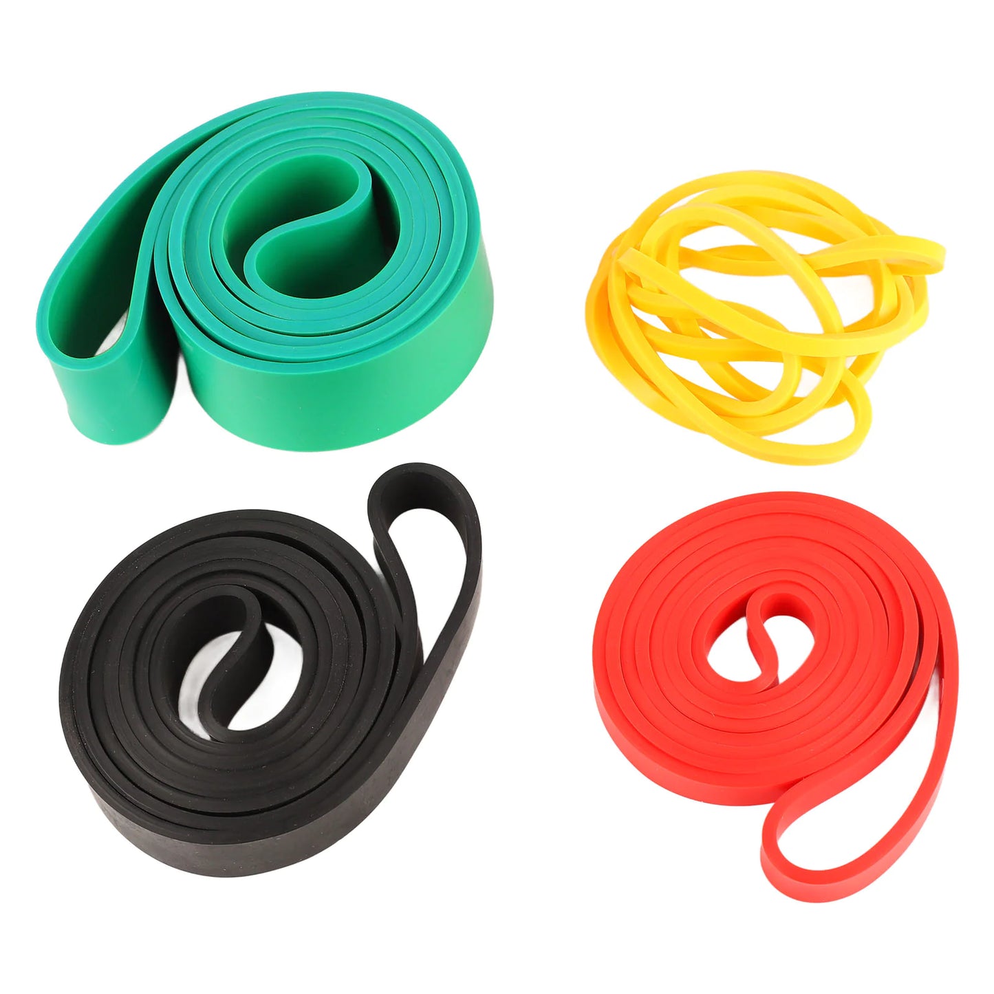 High Elastic Resistance Bands (4-Pack) – Football Strength, Speed & Rehab Training