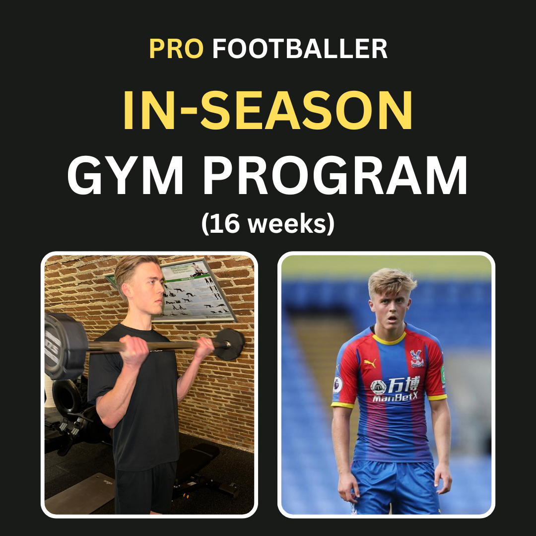 PRO Footballer In-Season Gym Program (16 weeks)