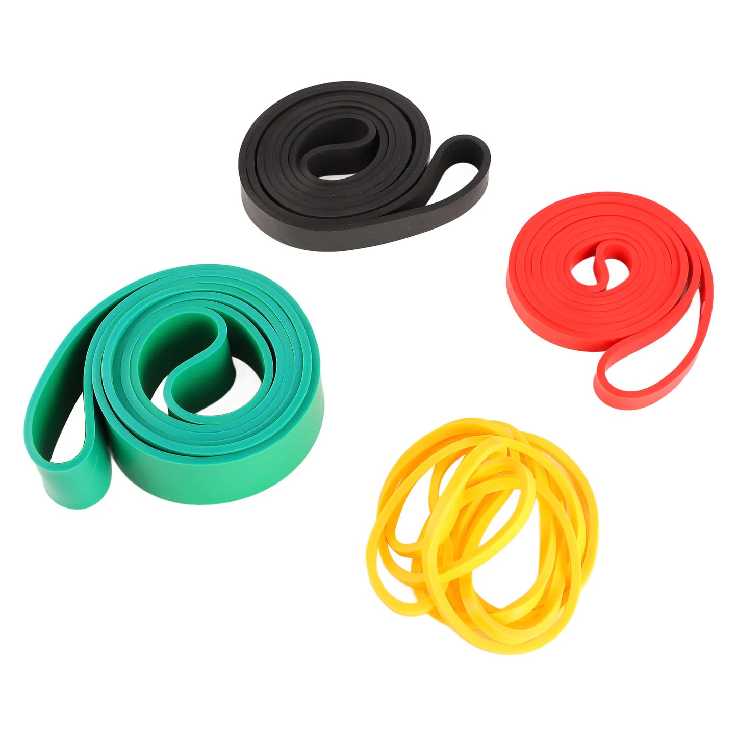 High Elastic Resistance Bands (4-Pack) – Football Strength, Speed & Rehab Training