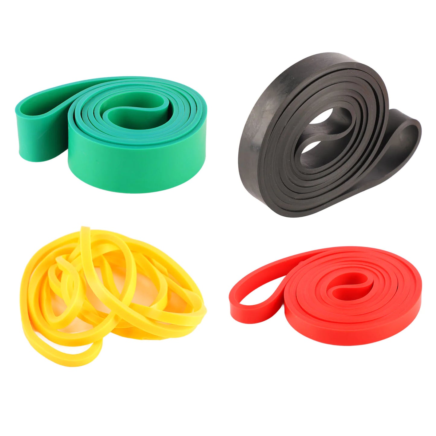 High Elastic Resistance Bands (4-Pack) – Football Strength, Speed & Rehab Training