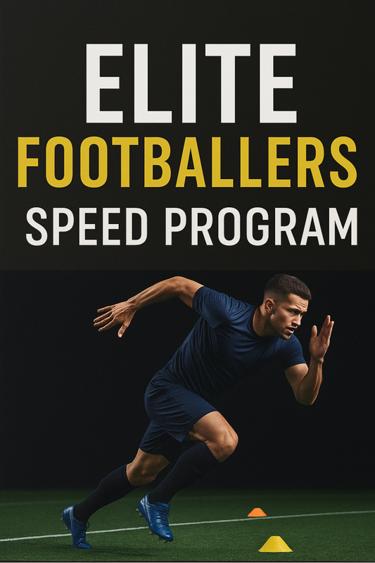 Elite Footballer 4-Week Speed Program (Full Guide)